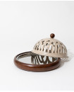 Cake stand with cover